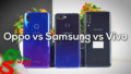 Samsung Galaxy A7 vs Vivo V11i vs Oppo F9