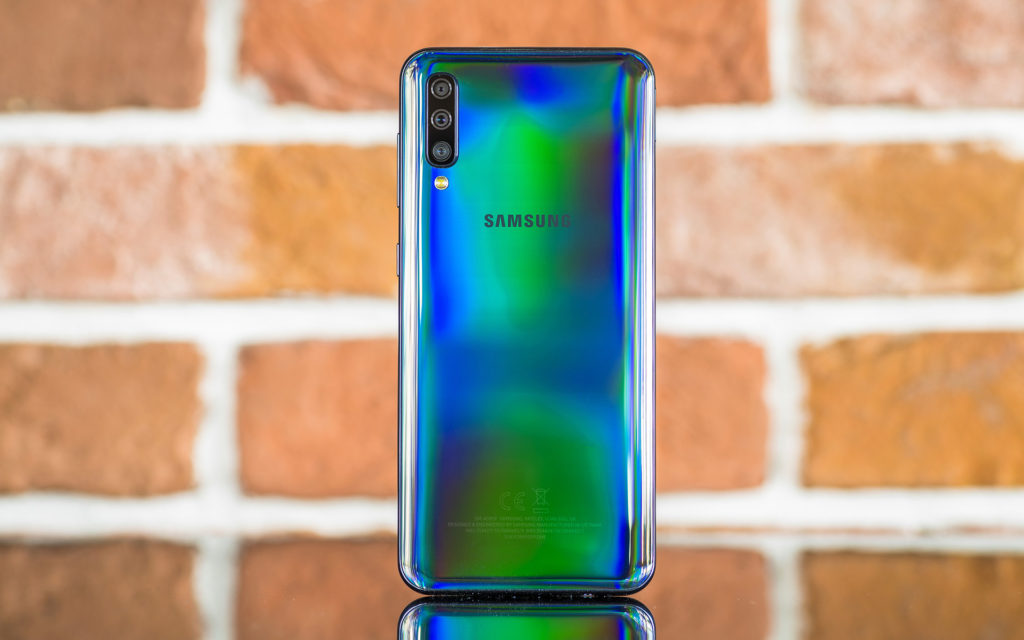 Galaxy a50 back side