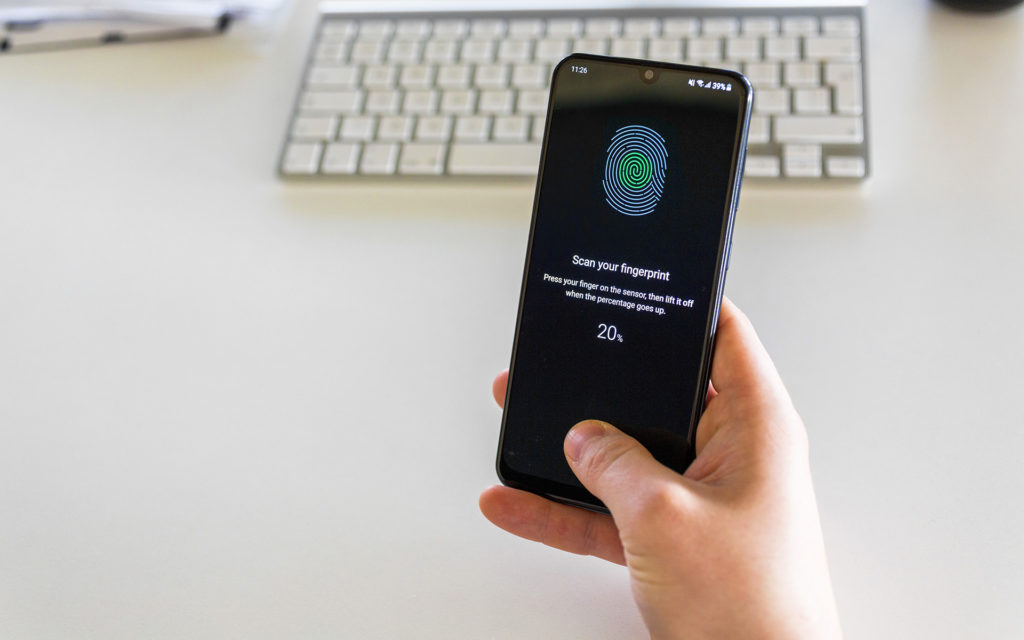 Galaxy a50 fingerprint under display