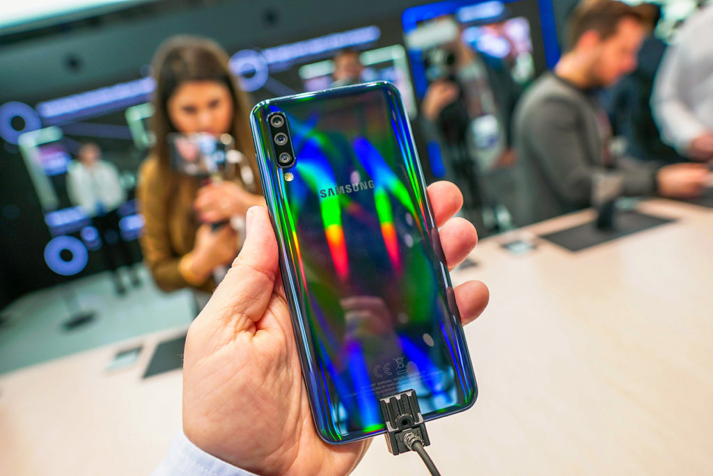 Galaxy a50 looking colorful