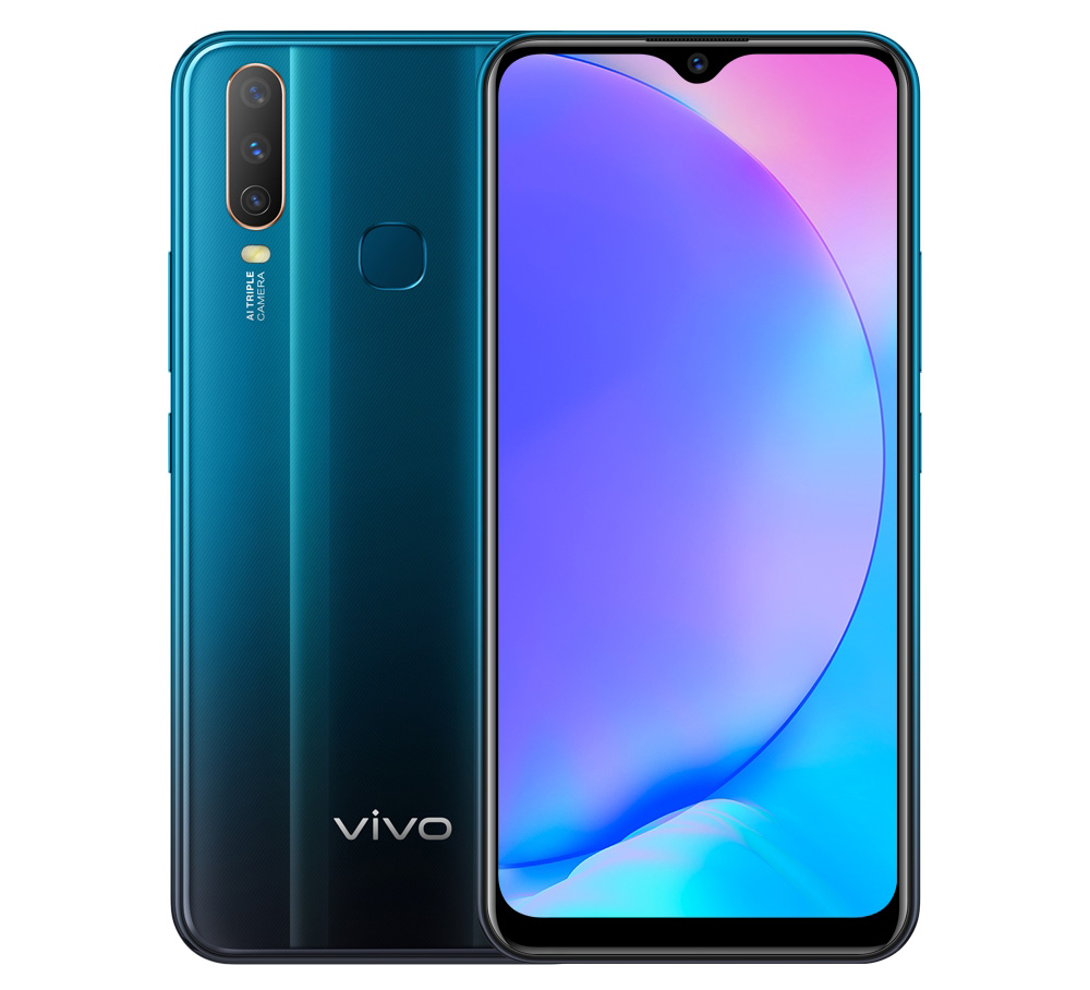 Vivo Y17 blue