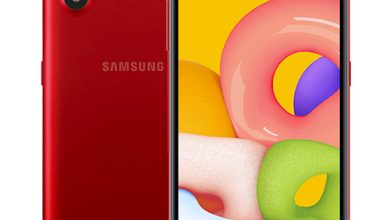 Samsung Galaxy A01 Red