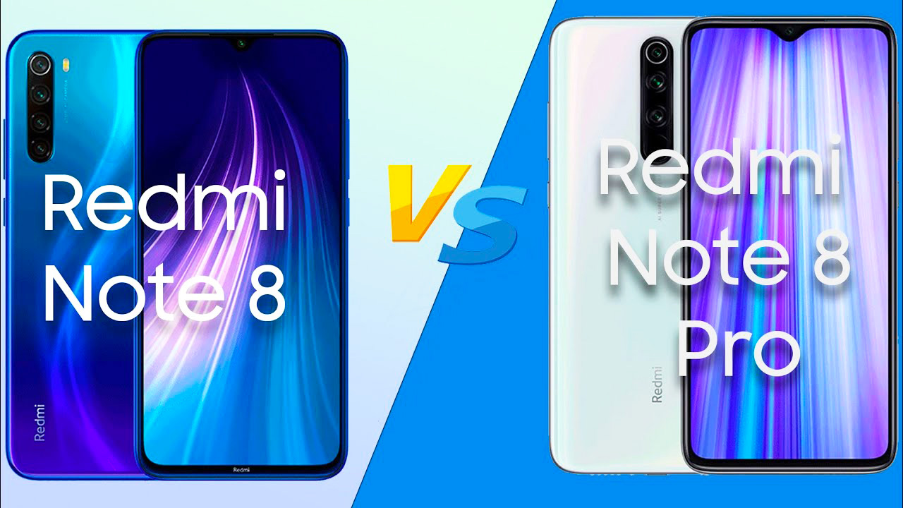 Xiaomi Redmi Note 8 Pro vs Xiaomi Redmi Note 8 Compare 2022 | MobileDokan