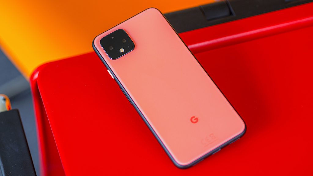 Google Pixel 4 back side