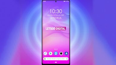 Sony Xperia phone now comes with a punch-hole display