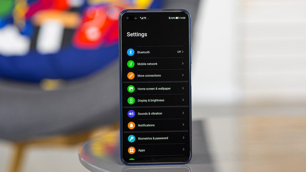 Honor V30 Pro dark mode