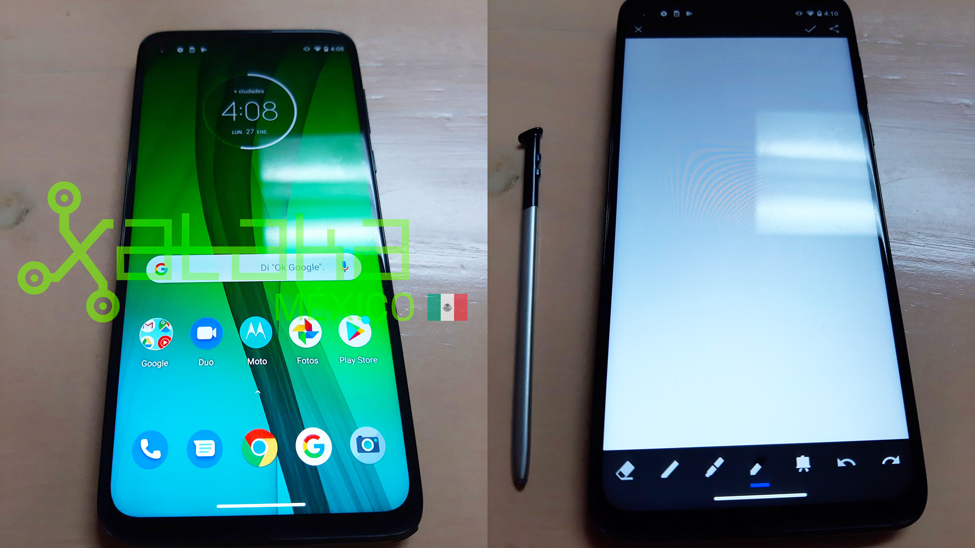 Moto G Stylus live photos reveal in this week