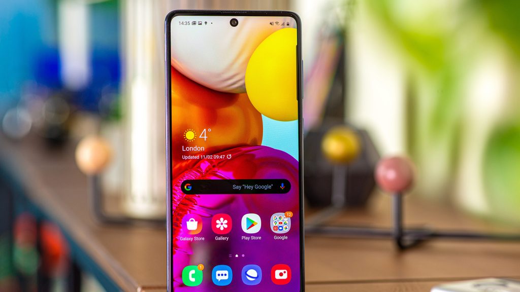 Samsung Galaxy A71 Full display