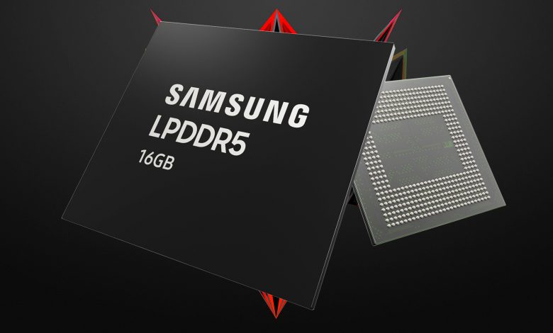 Samsung Starts Mass Production of next-gen 16 GB LPDDR5 RAM