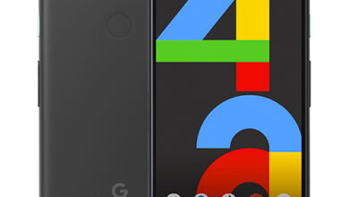 Google Pixel 4a Just Black