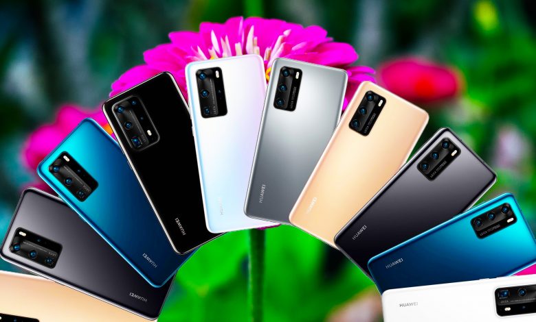 Huawei P40 lineup Official Images Leaked colors and all