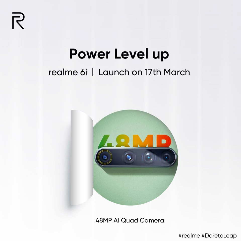 Realme 6i announced in Myanmar on 17 March 2020