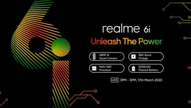 Realme 6i has confirmed to feature a waterdrop notch display
