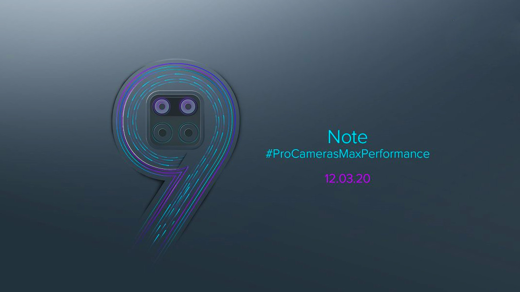 Redmi Note 9 series will release on March 12Redmi Note 9 series will release on March 12