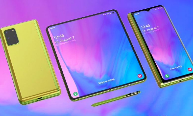 Samsung Galaxy Fold 2 renders show a much cooler design