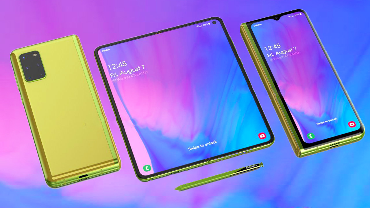 Samsung Galaxy Fold 2 renders show a much cooler design MobileDokan
