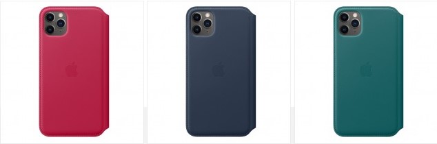iPhone 11 Pro Max leather folio cases