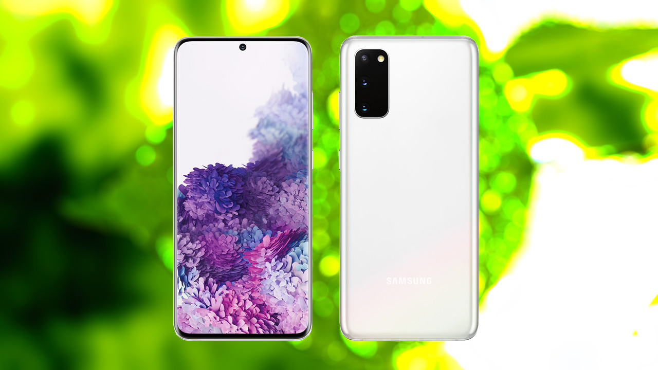 Galaxy S20 gets Verizon-exclusive Cloud White Picture