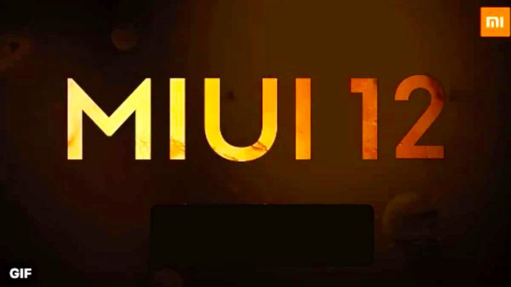 MIUI 12 global live announcement