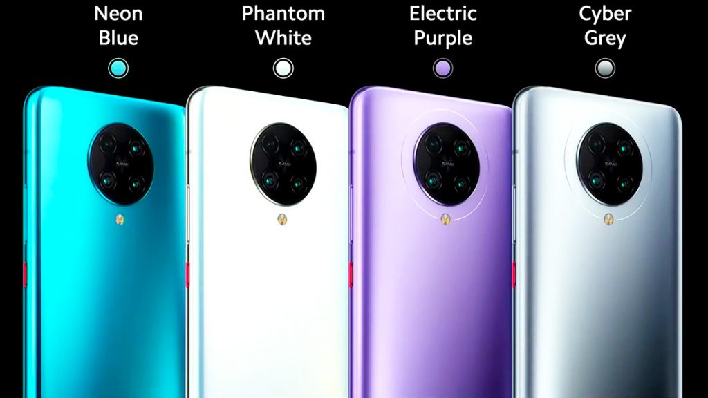 Xiaomi Poco F2 Pro colors