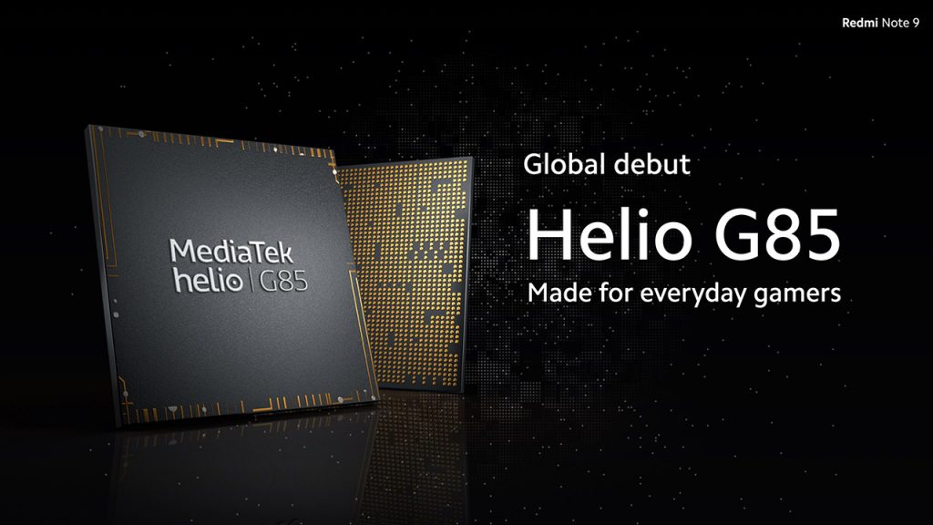 Redmi Note 9 Pro MediaTek Helio G85 chipset