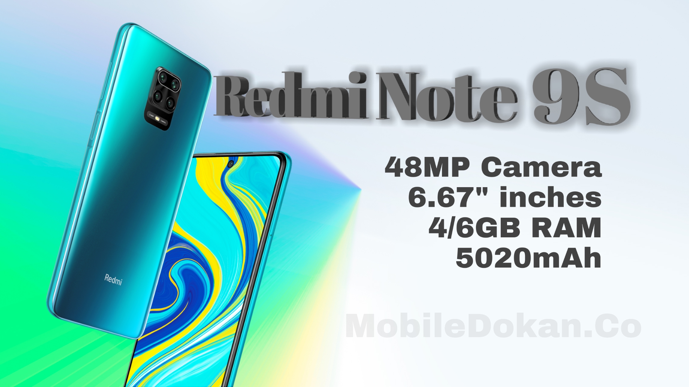Redmi Note 9S Launched
