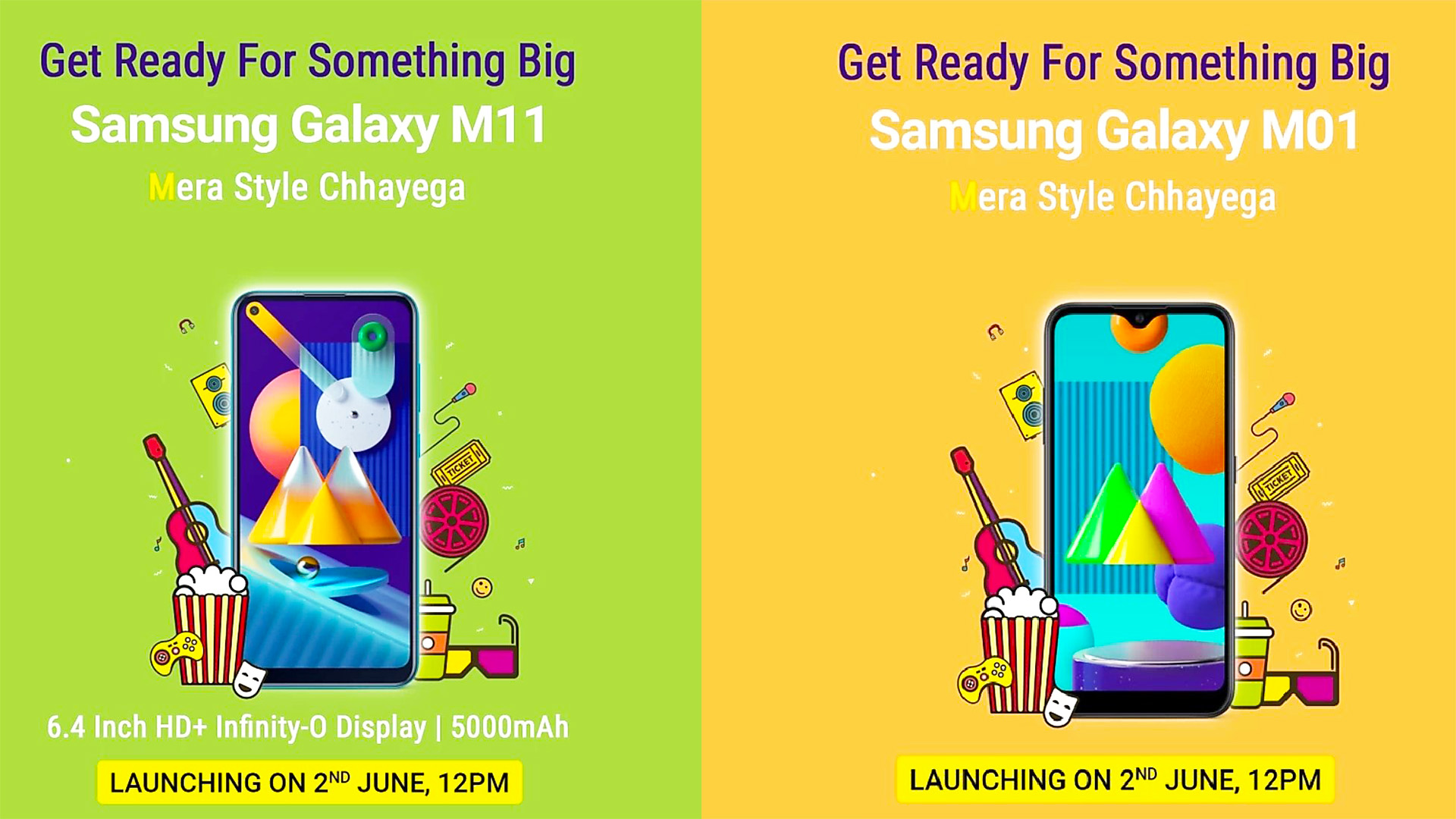 Samsung Galaxy M01 and M11 will be launched in India