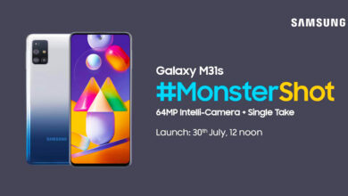 Galaxy M31s released with 64MP Quad Camera and 6000mAh battery