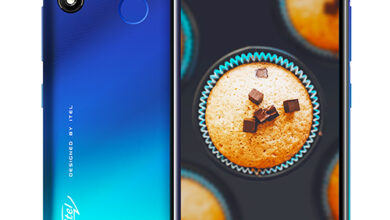 Itel A36 Gradation Blue