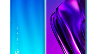 Itel P36 Gradient Blue