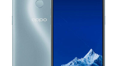 Oppo A12s Flowing Silver