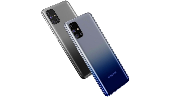 Samsung Galaxy M31s back and front side