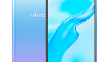 Vivo Y1s Aurora Blue
