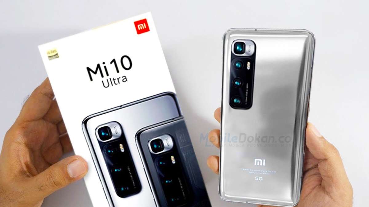 Xiaomi Mi 10 Ultra comes with White poses