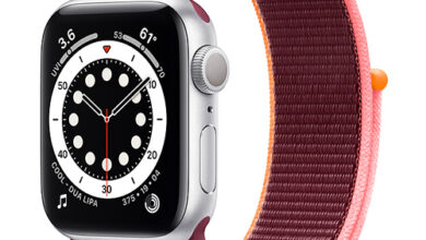 Apple Watch Series 6 Aluminum Plum