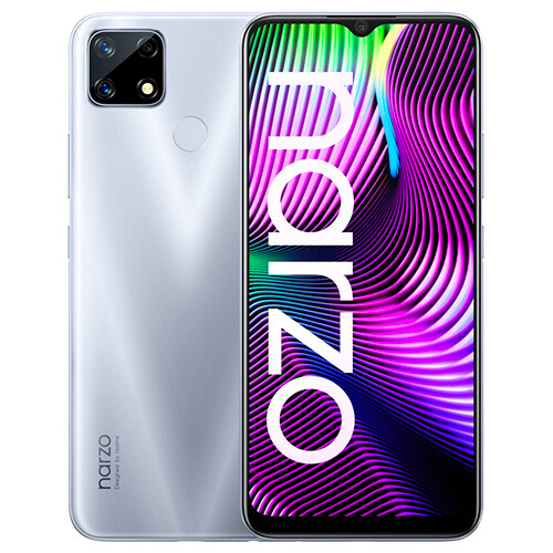 Realme Narzo 20 Glory Silver
