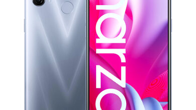 Realme Narzo 20A Glory Silver