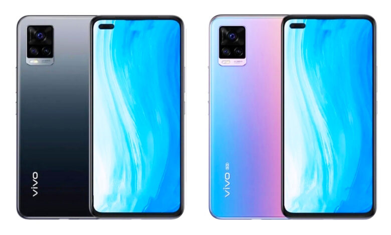 Vivo V20 leaks some official images