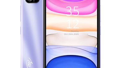 Itel A48 Gradiation Purple