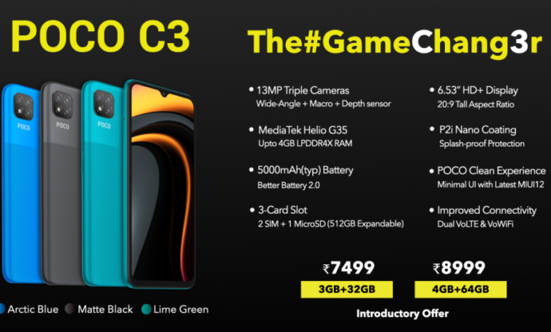 Poco C3 is the most affordable phone ever in Poco Series