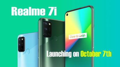 Realme 7i Launching on October 7