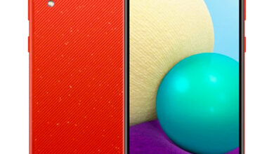 Samsung Galaxy A02 Red