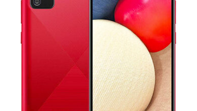 Samsung Galaxy A02s Red