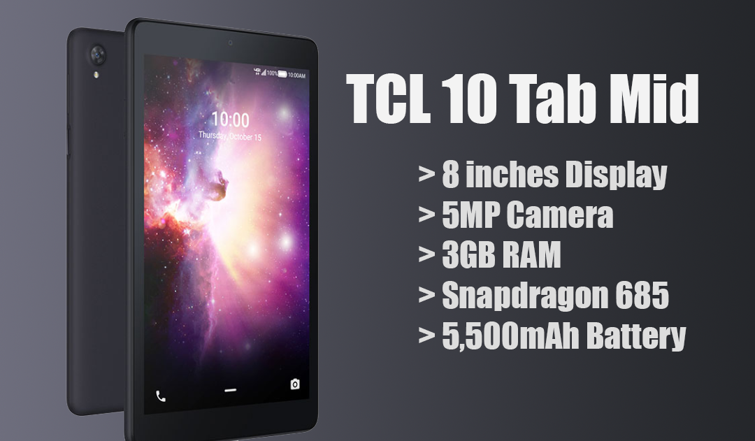 TCL 10 Tab Mid Price in Bangladesh 2020