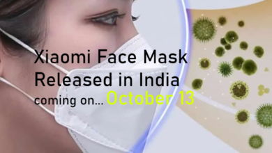 Xiaomi Face Mask released in India on October 13