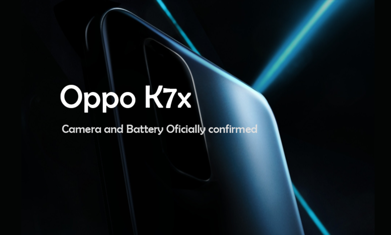 Oppo K7x Specification, camera, and battery Officially leaks