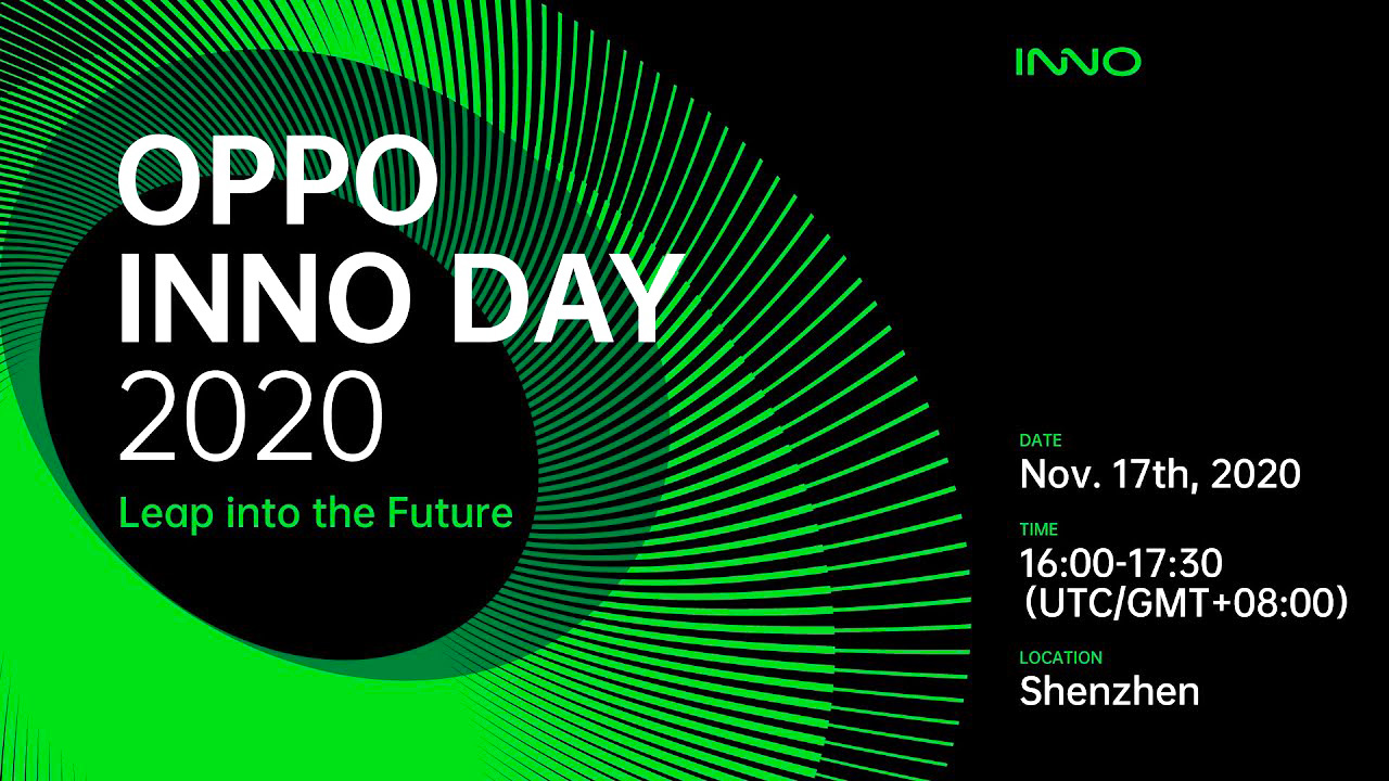Today Oppo is going to host OPPO INNO Day 2020