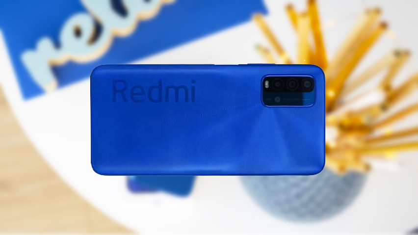 Xiaomi Redmi smartphone with a 6.53-inch display