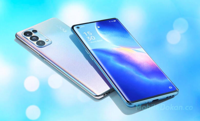 Oppo confirmed the specs and design of Reno5 5G