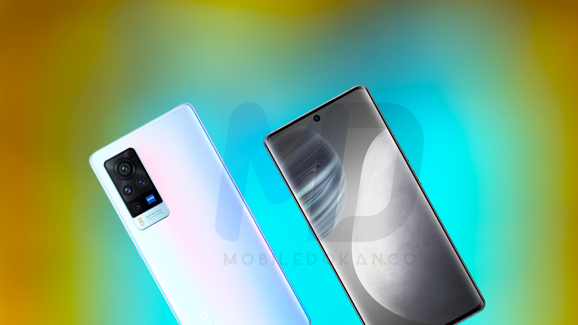 Vivo X60 and Vivo X60 Pro official renders